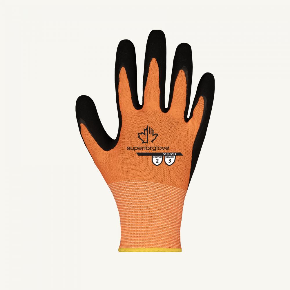 HIVIZ ORANGE KNIT + LATEX