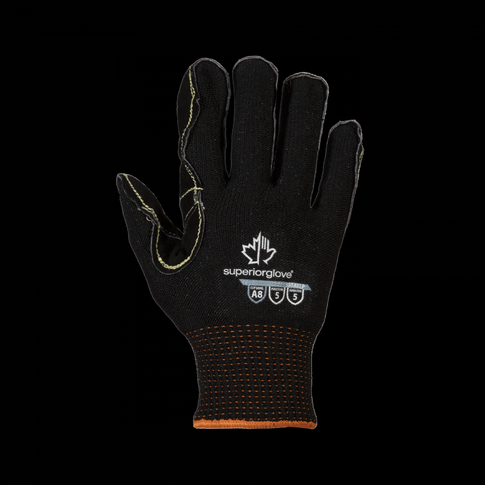 CUT A9 KNIT + LEATHER PALMS
