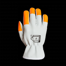 Superior Glove 378GOT-XS - LEATHER + HIVIZ FINGERTIPS