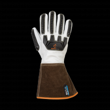 Superior Glove 378GTXVBG-XS - CUT A5 IMPACT 2 HIVIZ CUFFS