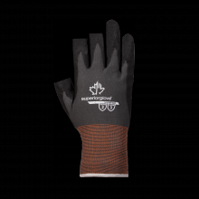 Superior Glove S13PNT3OF-9 - OPEN FINGER NYLON + NITRILE