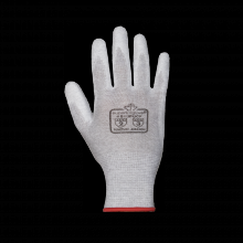 Superior Glove S13PUCF-9 - LINT FREE ESD + PU PALMS