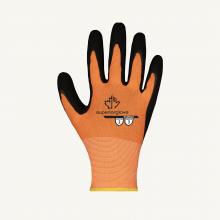 Superior Glove S18HVLX-9 - HIVIZ ORANGE KNIT + LATEX