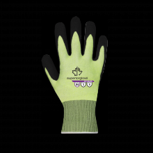 Superior Glove S21TAXGPN-9 - HI-VIZ CUT A6 NITRILE PALMS