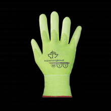 Superior Glove S21TXUGFN-9 - HIVIZ CUT A9 + FOAM NITRILE