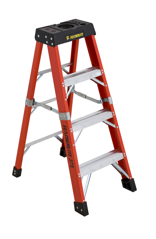 4&#39; Fiberglass Step Ladder Type IAA 375 Load Capacity (lbs)