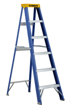 Louisville Ladder Corp 6308 - 8' Fiberglass Step Ladder Type I 250 Load Capacity (lbs)