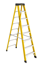 Louisville Ladder Corp 6408 - 8' Fiberglass Step Ladder Type IA 300 Load Capacity (lbs)
