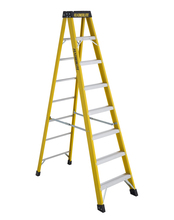 Louisville Ladder Corp 6908 - 8' Fiberglass Step Ladder Type IA 300 Load Capacity (lbs)