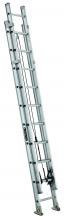 Louisville Ladder Corp AE1220HD - 20' Aluminum Extension Ladder, Type IAA, 375 lb Load Capacity