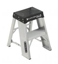 Louisville Ladder Corp AY8003 - 3' Aluminum Step stool, Type IAA, 375 lb Load Capacity