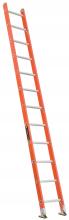 Louisville Ladder Corp FE3112 - 12' Fiberglass Straight Ladder, Type IA, 300 lb Load Capacity