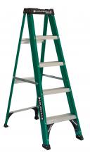 Louisville Ladder Corp FS4005 - 5' Fiberglass Step Ladder, Type II, 200 lb Load Capacity