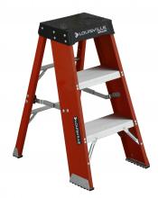 Louisville Ladder Corp FY8003 - 3' Fiberglass Step Stool, Type IAA, 375 lb Load Capacity
