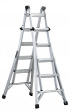 Louisville AS3006 6' Type iA 300 lbs. Load Capacity Aluminum Step Ladder