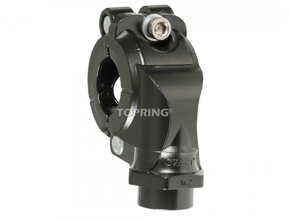 40 mm to 1 (F) BSPP Aluminum Bypass Saddle Tee S08