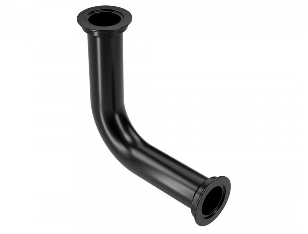 100 mm Aluminum Compact Connection Large Radius 90Â° Elbow Union S0