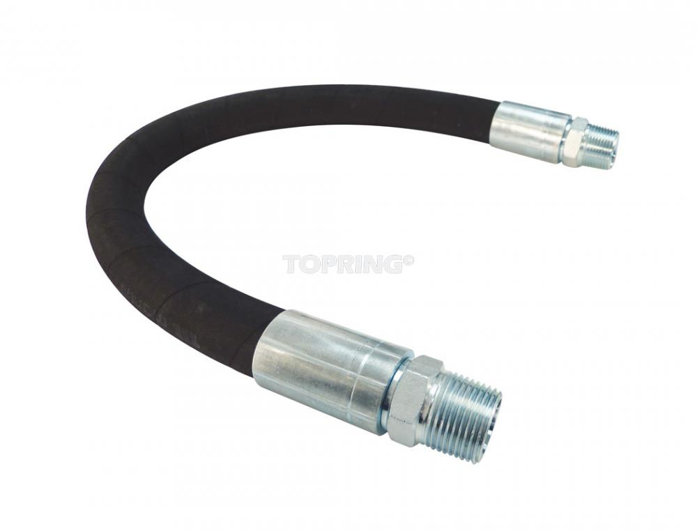 Rubber Anti-Vibration Hose 2-1/2 I.D. 24 In.