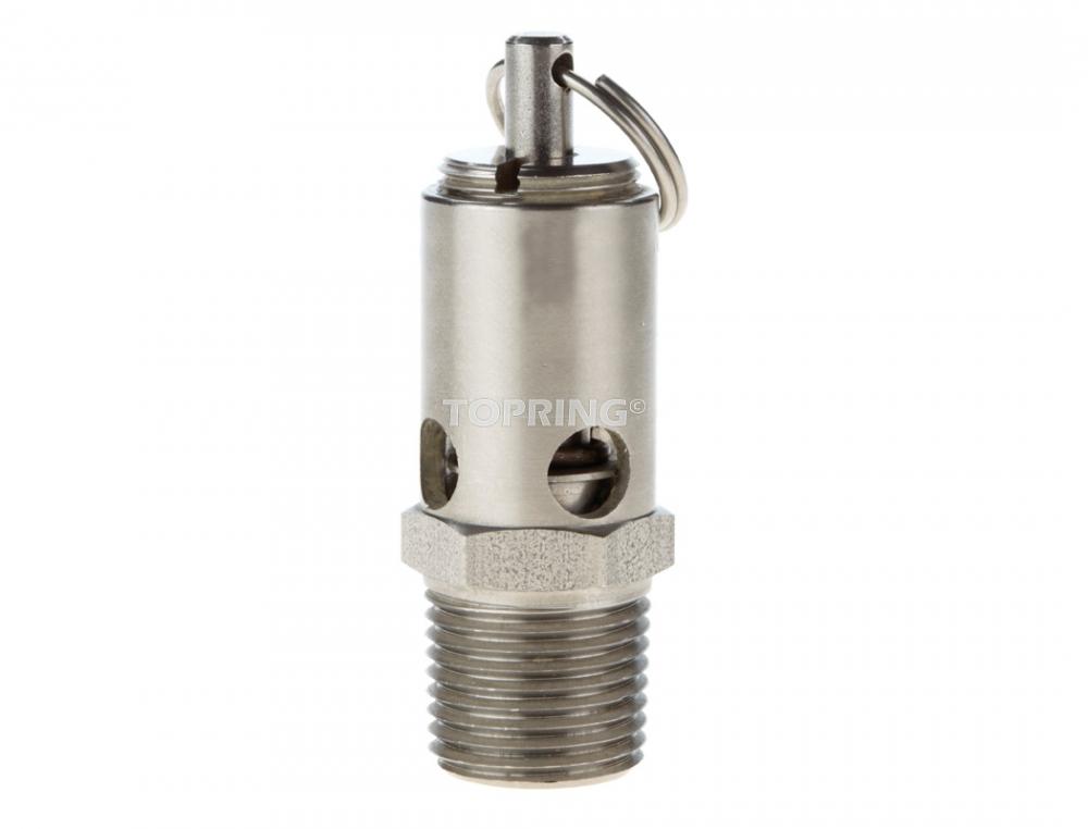 ASME Air Safety Valve 1/2(M)NPT 200PSI Inox