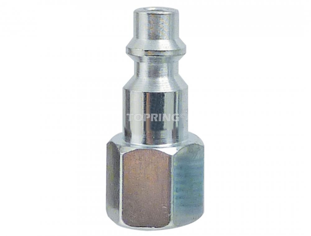 1/4 Industrial Steel Coupler Plug 1/4 (F) NPT