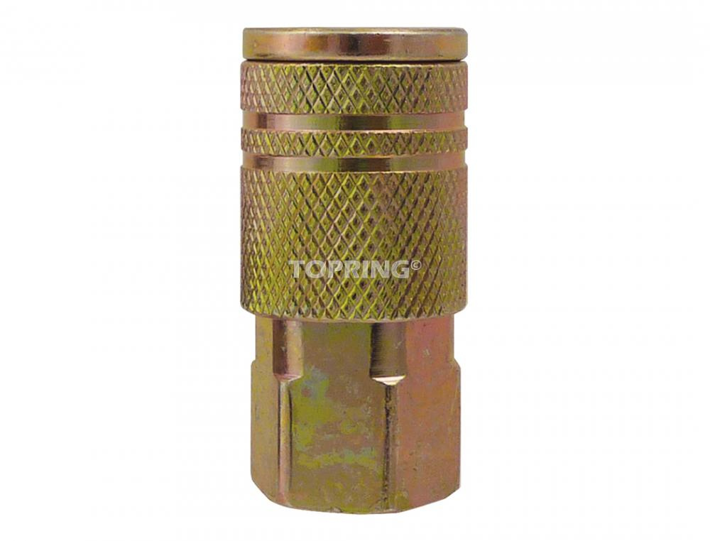 1/4 Industrial Steel Quick Coupler 3/8 (F) NPT