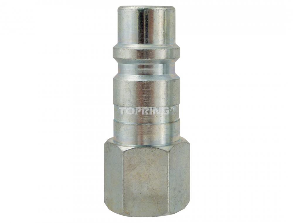1/2 Industrial Steel Coupler Plug 1/2 (F) NPT