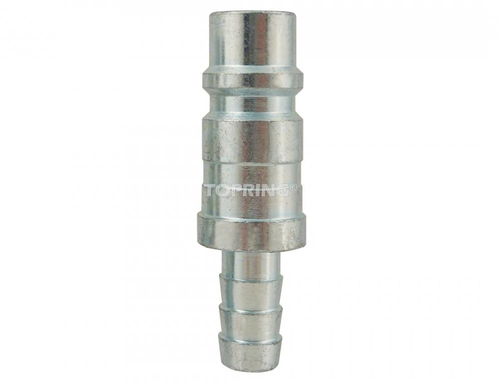 1/2 Industrial Steel Coupler Plug With 1/2 Hose Barb