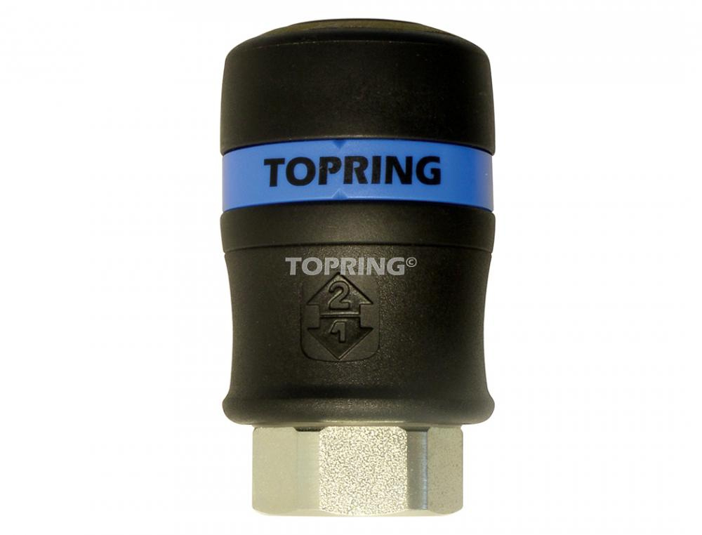 1/2 Industrial Composite Quick Coupler 1/2 (F) NPT