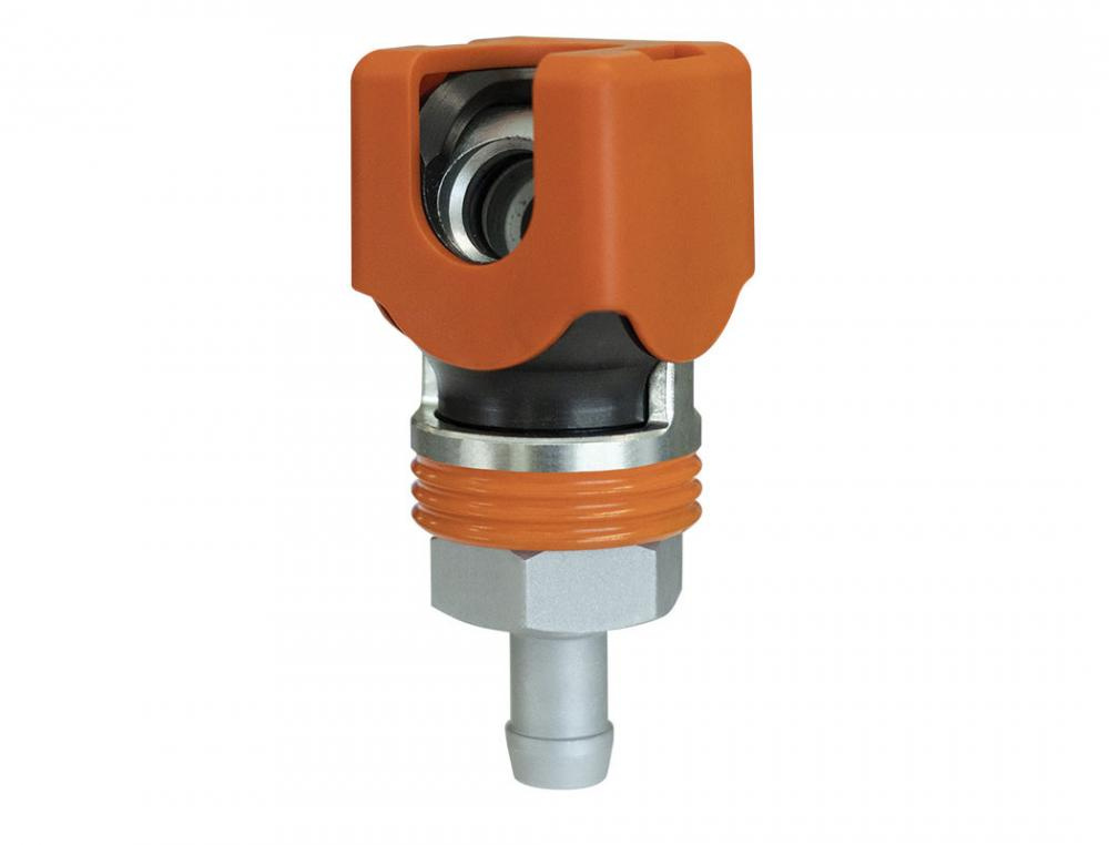 1/2 Industrial Steel Quick Coupler With 1/2 Hose Barb