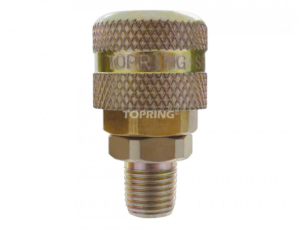1/4 Aro 210 Brass Quick Coupler 1/4 (M) NPT
