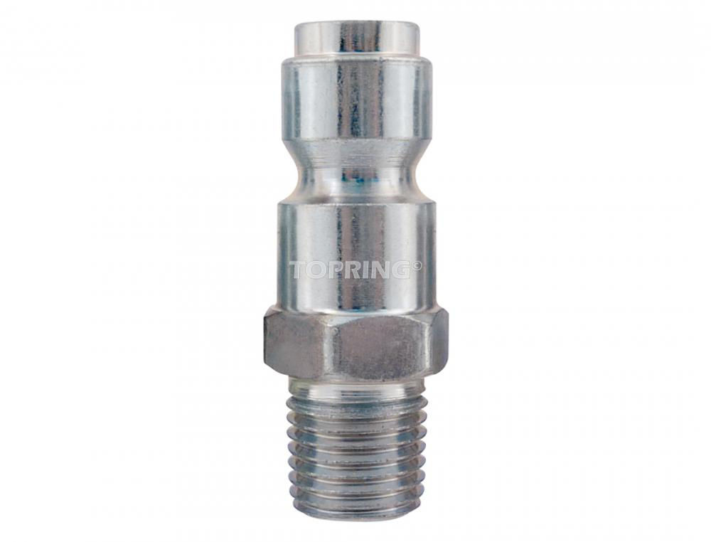 3/8 Truflate Steel Coupler Plug 1/4 (M) NPT