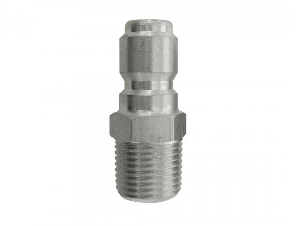 High Flow Stainless Steel Coupler Plug 3/8 (M) NPT