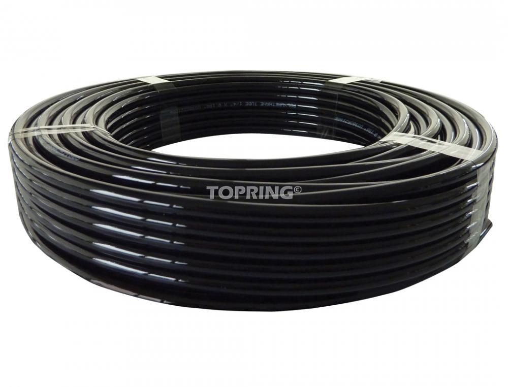 Black Nylon Tube 12 mm O.D. 30 m