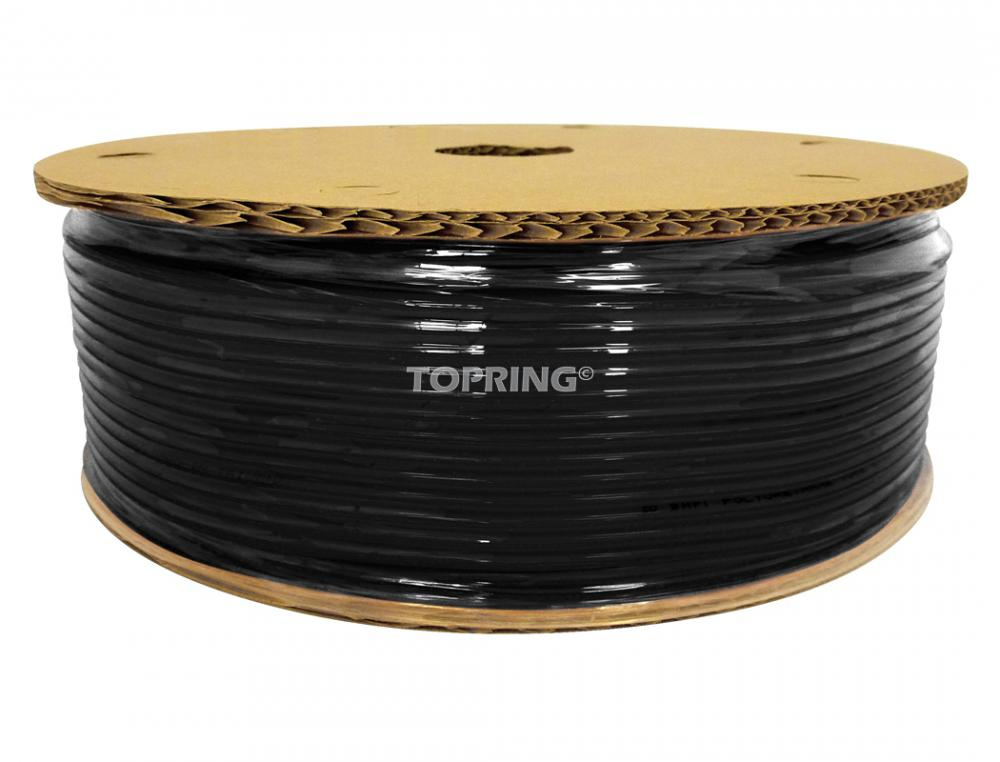Black Polyurethane Tube 3/8 O.D. 330 Feet