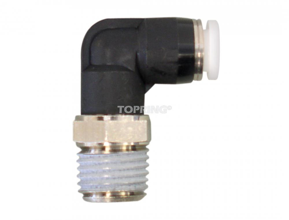 1/4 in. Push-to-Connect to 1/8 (M) NPT Elbow Adapter