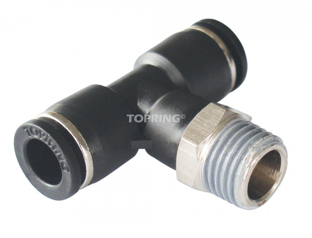 4 mm Push-to-Connect to 1/8 (M) BSPT Tee Adapter