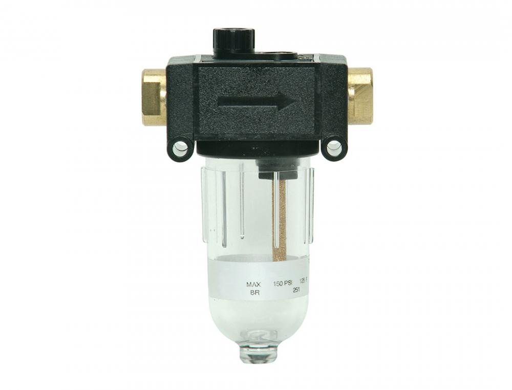 Lubricator With Polycarbonate Bowl 1/4 (F) NPT S50