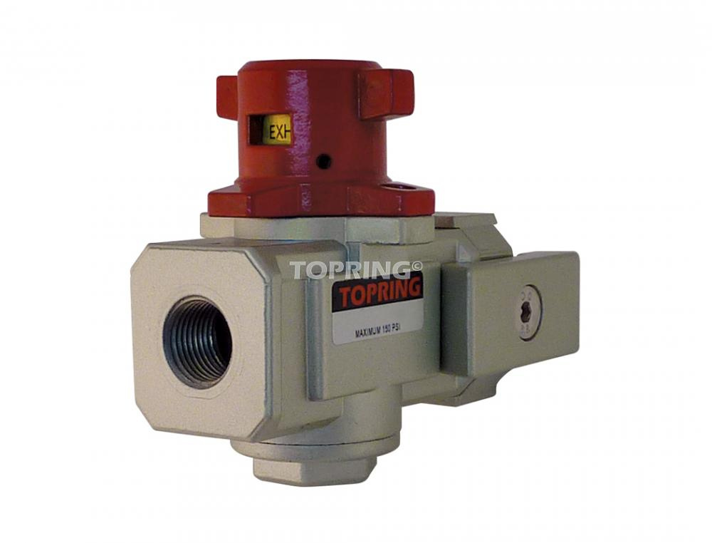AIRFLO 400 Safety Lockout Valve 3/8