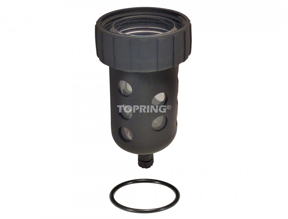 130.1 ml Polycarbonate Bowl for Filter, Coalescing Filter and Filter Regulator