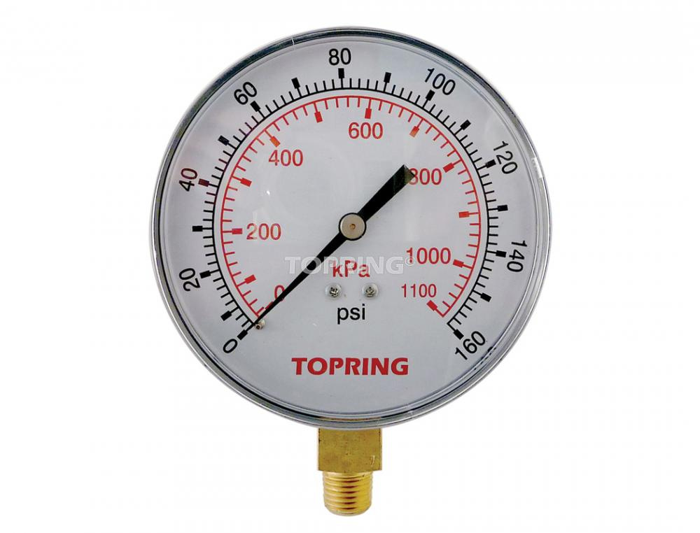 Gauge 4&#34; - 1/4NPT LM 0-160