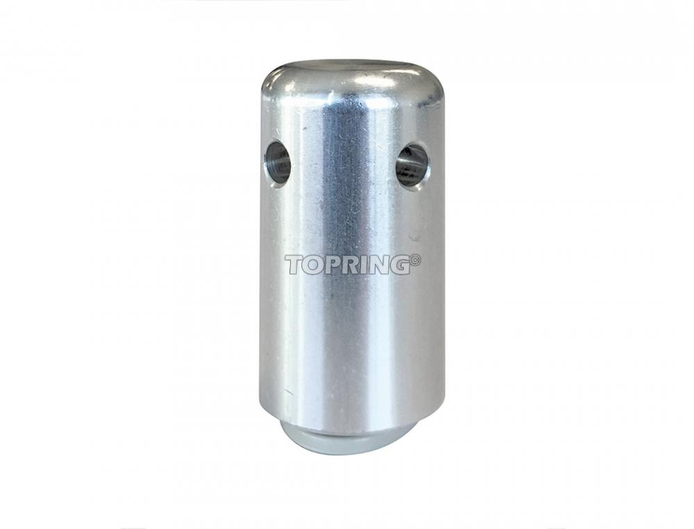 90Â° Angle Push-To-Connect Safety Nozzle for Blow Gu