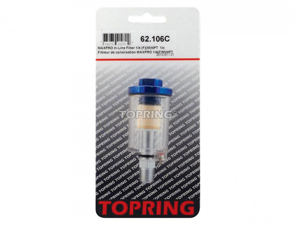 89 mm Reusable Water and Oil Filter for 1/4 (F-M) NPT Air Tool