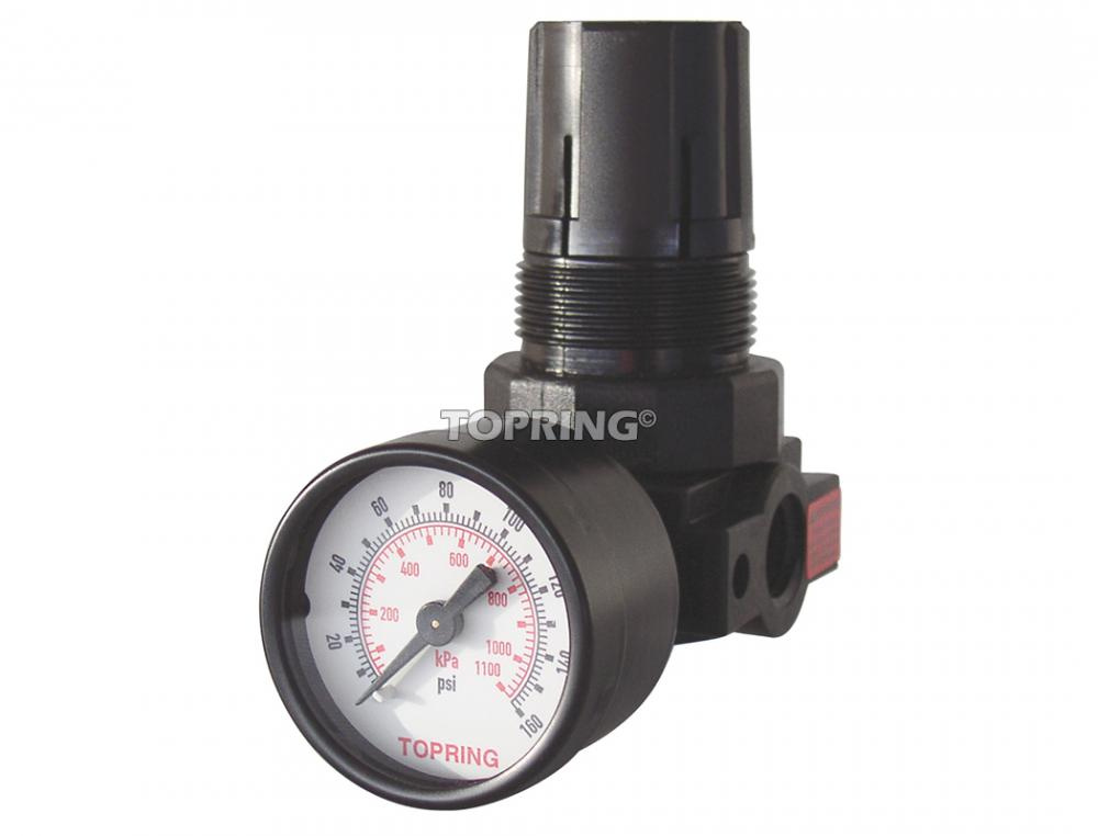 Acetal HVLP Pressure Regulator 0 to 120 PSI 1/4 (F) NPT