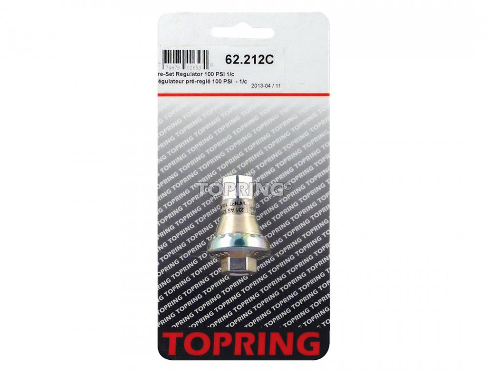 Zinc Preset Pressure Regulator 100 PSI 1/4 (F) NPT