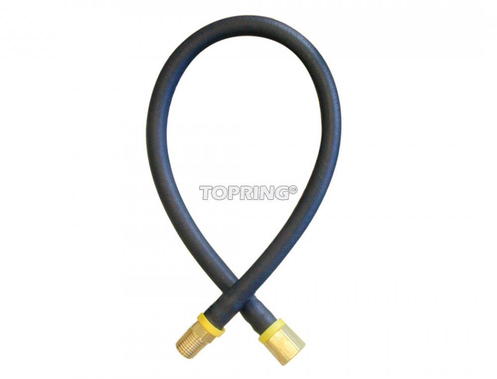 Rubber Hose Whip 3/8 I.D. 0.5 Foot