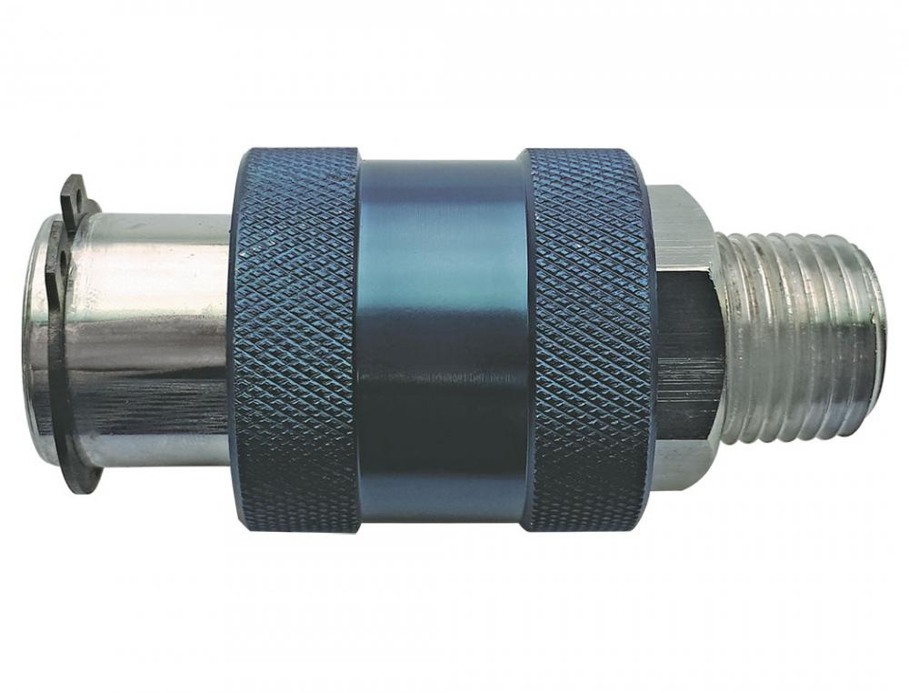 Aluminum Slide Valve 1/2 (F) NPT to 1/2 (M) NPT