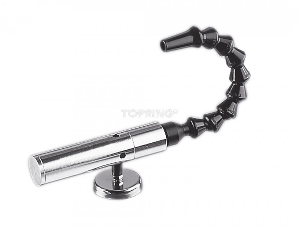 Stainless Steel Cold Air Gun With 12 In. Swivel Hose