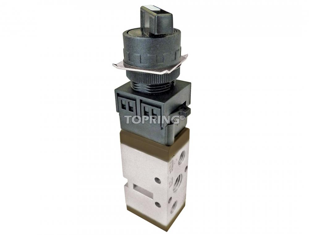 5/2-Way Manual Valve With Selector Switch 1/4 (F) NPT