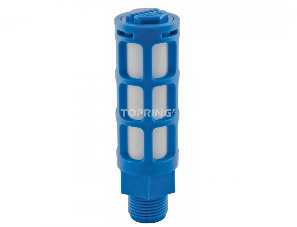 Plastic Pneumatic Muffler 1 (M) NPT