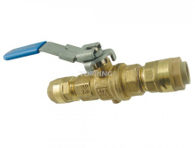 Topring 07.411 - 28 mm Brass Safety Exhaust Ball Valve With Locking Handle S07